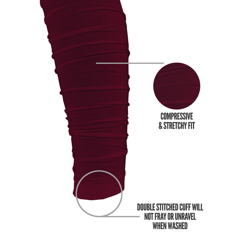 Load image into Gallery viewer, NXTRND Football Leg Sleeves Maroon