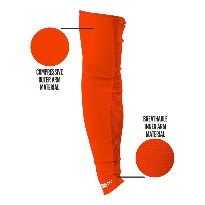 Load image into Gallery viewer, NXTRND AirTek™ Arm Sleeves Orange (1 Pair)
