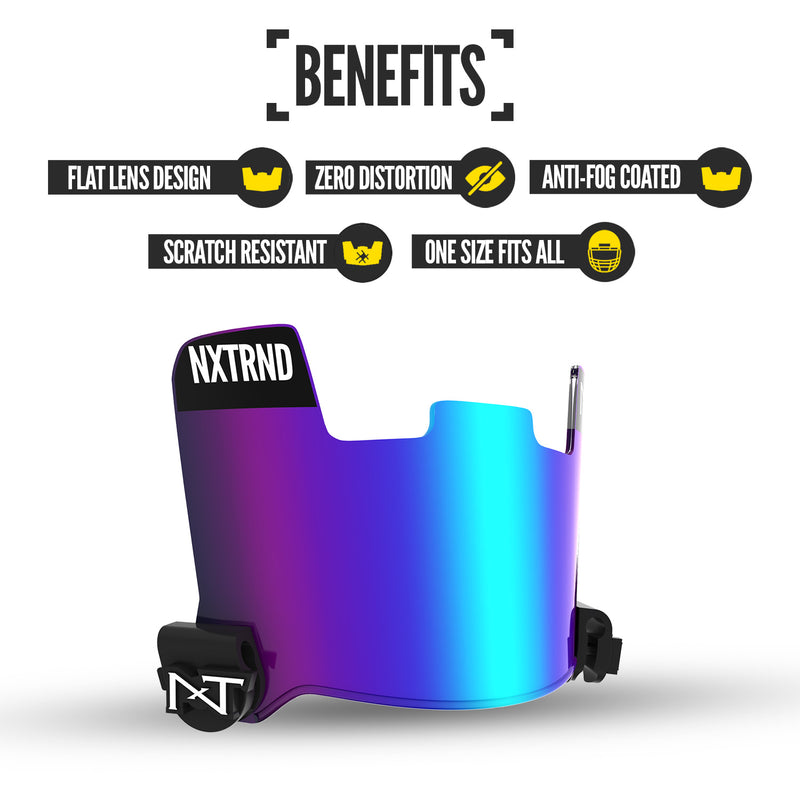 Load image into Gallery viewer, NXTRND VZR1™ Football Visor Blue
