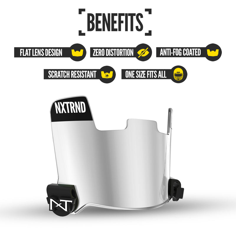 Load image into Gallery viewer, NXTRND VZR1™ Football Visor Clear Mirror