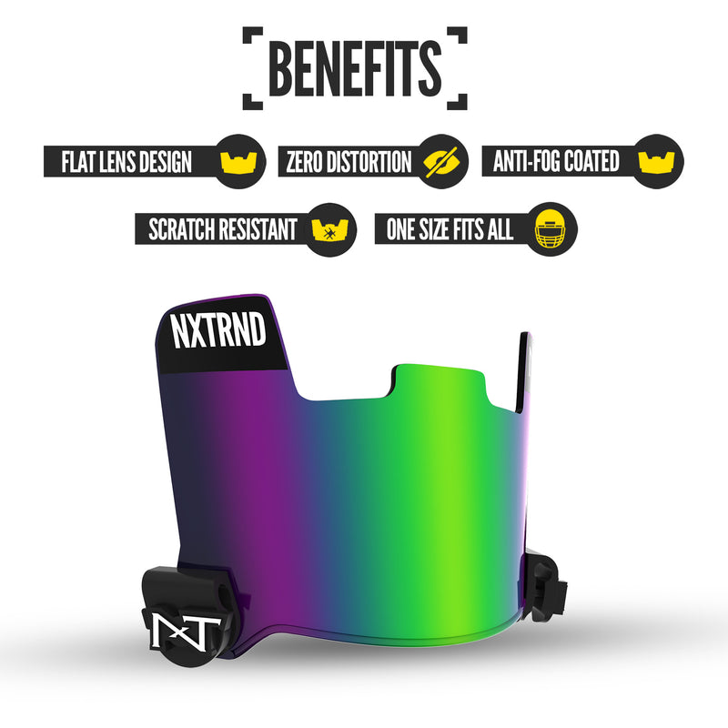 Load image into Gallery viewer, NXTRND VZR1™ Football Visor Green