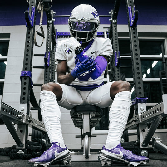 NXTRND XTD™ Scrunch Football Socks White