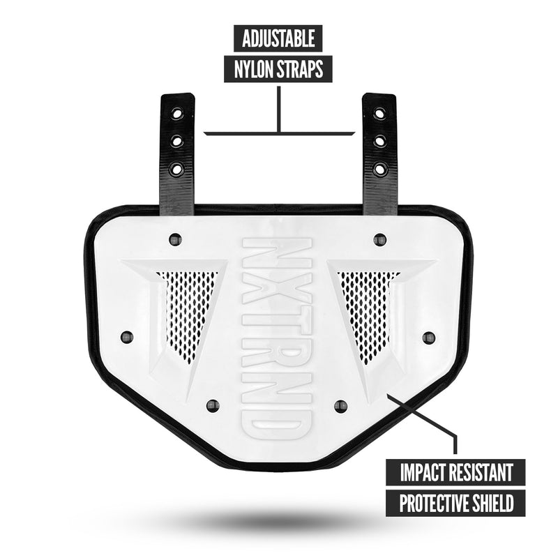 Load image into Gallery viewer, NXTRND B-PLATE™ Football Back Plate White
