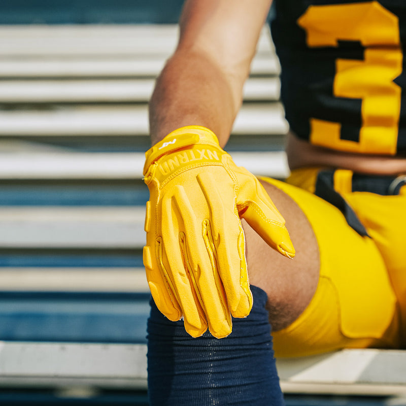 Load image into Gallery viewer, NXTRND G3™ Padded Football Gloves Yellow
