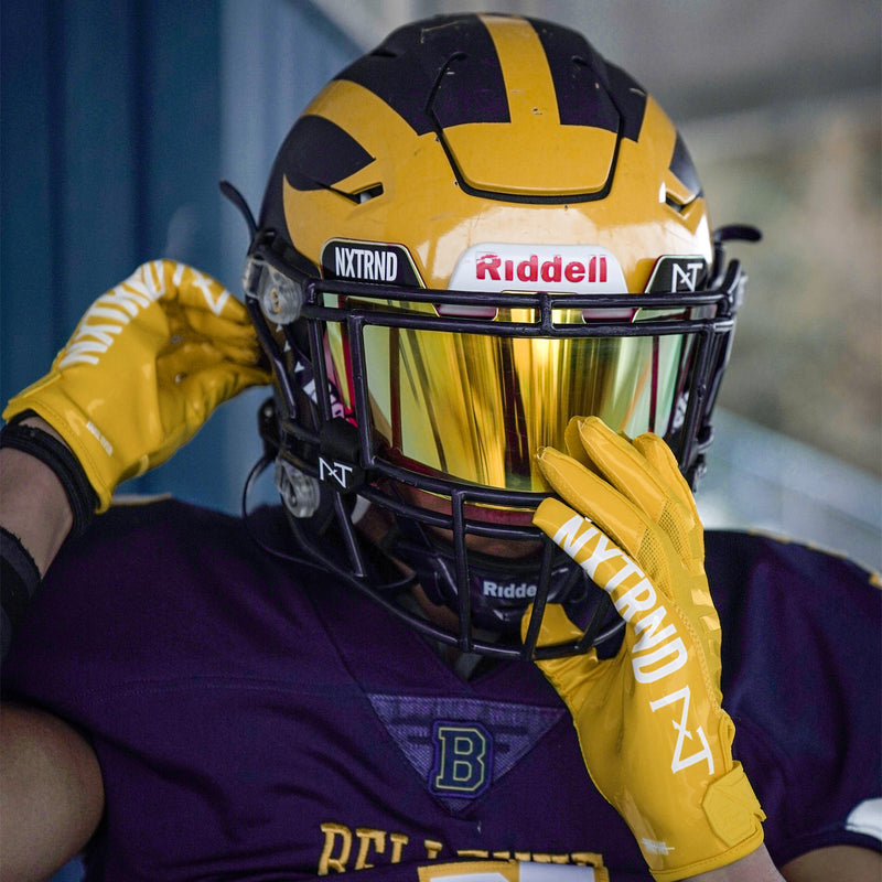 Load image into Gallery viewer, NXTRND VZR1™ Football Visor Gold