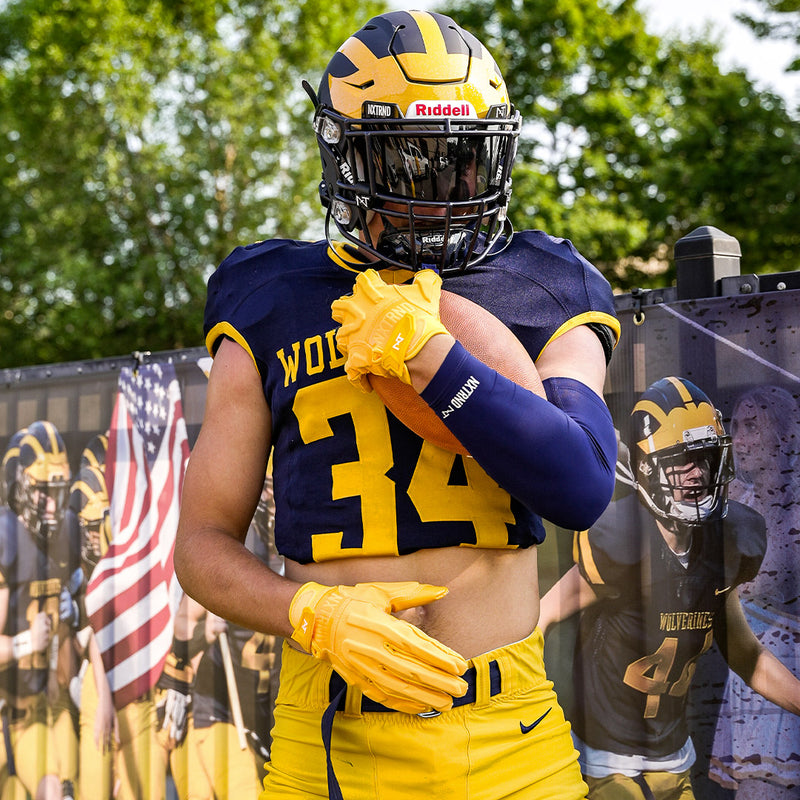 Load image into Gallery viewer, NXTRND G3™ Padded Football Gloves Yellow
