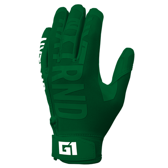 NXTRND G1™ Football Gloves Dark Green